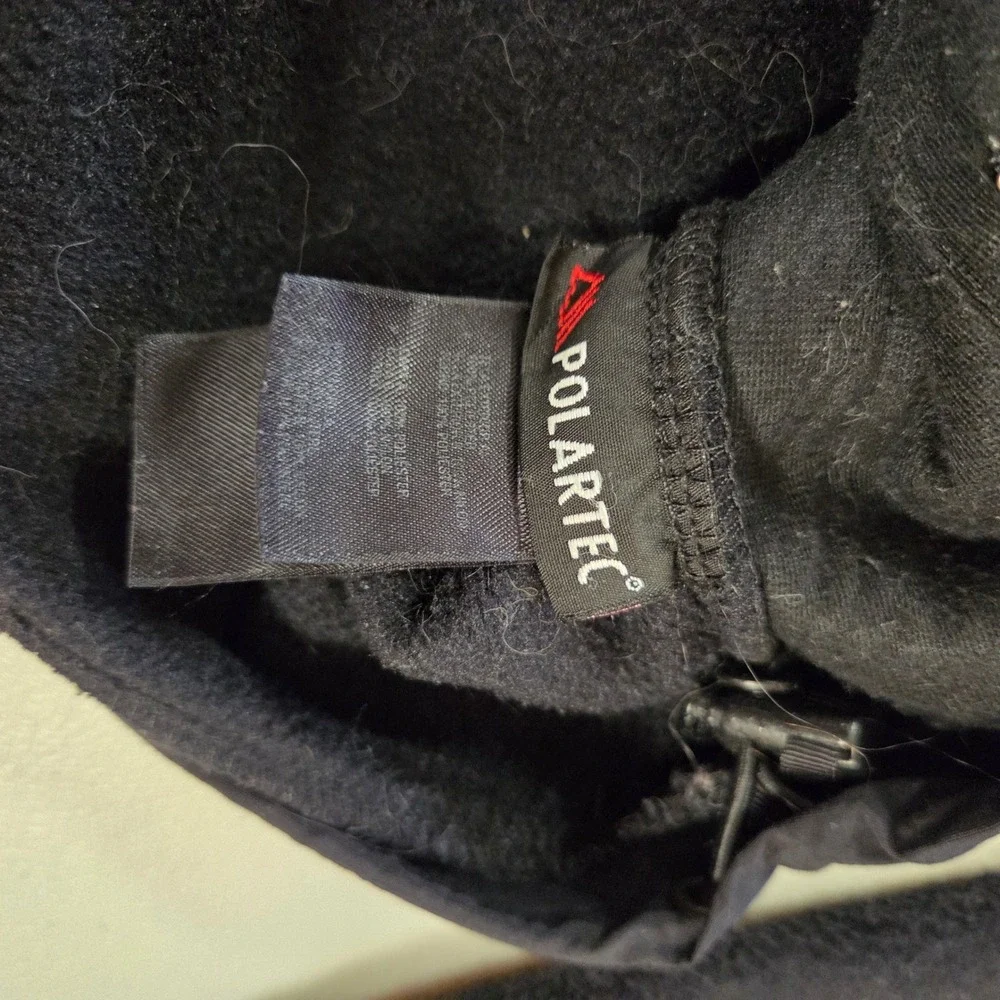 The North Face Denali Polartec Full Zip Fleece Jacket Mens Medium Black
